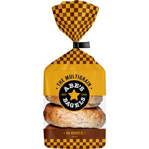 Abes Bagels Multigrain 360g