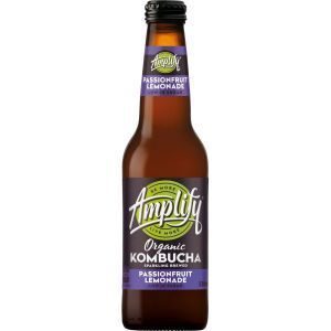 Amplify Organic Kombucha Passionfruit Lemonade