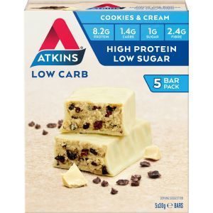 Atkins Advantage Nutrition Bar Cookies & Cream