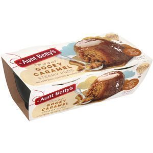 Aunt Bettys Steamed Pudding Gooey Caramel 2 X 95g