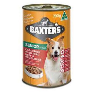 Baxters Senior Dog Food Beef & Veges