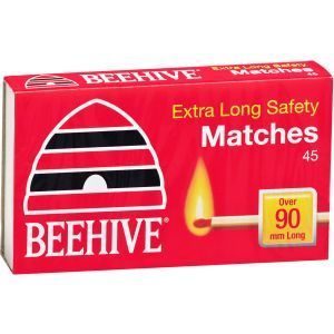 Beehive Matches Extra Long