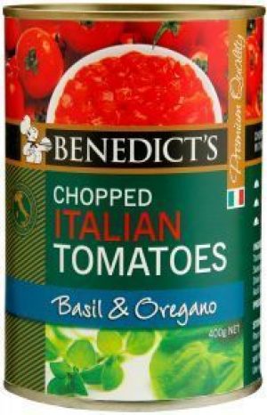 Benedicts Tomatoes Basil & Oregano