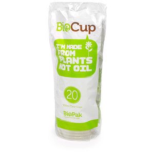 Biopak Cups Clear Tumblers 500ml