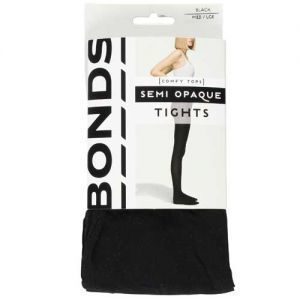 Bonds Comfy Tops Tights Medium – Large Semi Opaque Black 40 Denier