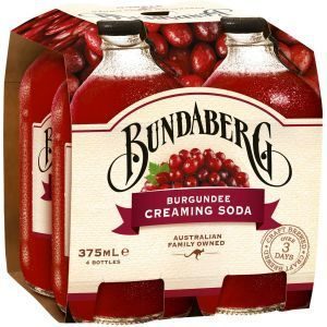 Bundaberg Soft Drink Burgundee Creaming Soda