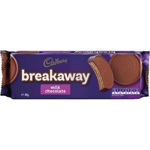 Cadbury Breakaway Biscuits Milk