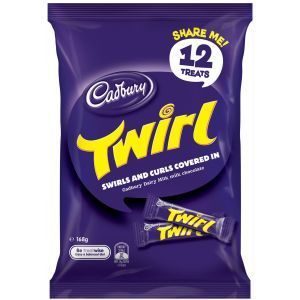 Cadbury Twirl Chocolates 168g