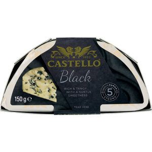 Castello Mellow Black Cheese 150g