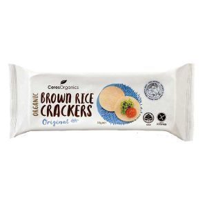 Ceres Organics Brown Rice Crackers Original