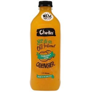 Charlies Quencher Fruit Drink Mandarin & Lime