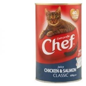 Chef Classic Cat Food With Chicken & Salmon