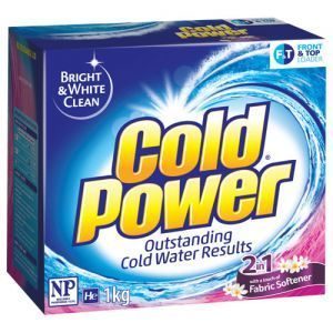 Cold Power Front & Top Laundry Powder Ultra 2in1 Softener