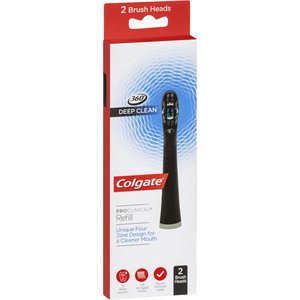 Colgate Pro Clinical Toothbrush Heads Power Brush Heads