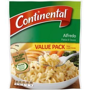 Continental Pasta Dish Alfredo