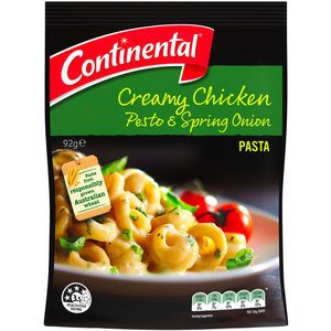 Continental Pasta & Sauce Pasta Dish Creamy Chicken Pesto & Spring
