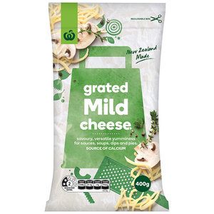 Countdown Cheese Grated Shredded Mild