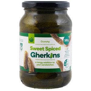Countdown Gherkins Sweet Spiced