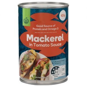 Countdown Mackerel In Tomato Sauce