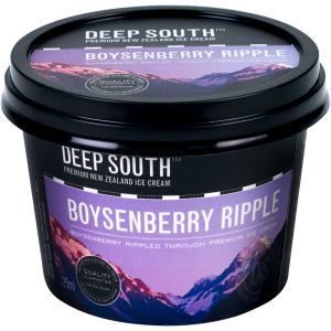 Deep South Ice Cream Boysenberry Ripple