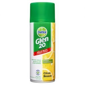 Dettol Glen 20 Disinfectant Spray Surface Citrus Breeze