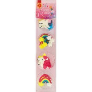 Dollar Sweets Cake Decorations Unicorns & Rainbows 9g
