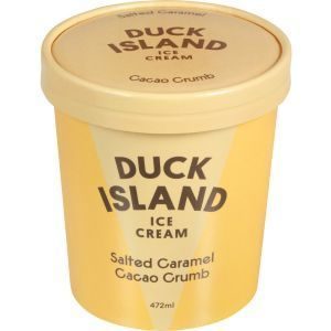 Duck Island Ice Cream Salted Caramel & Cacao Crumb