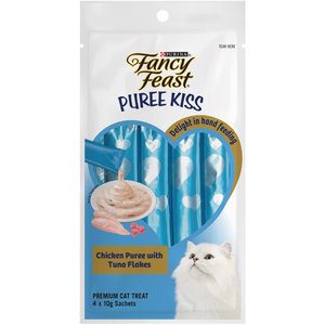 Fancy Feast Puree Kiss Cat Food Chicken