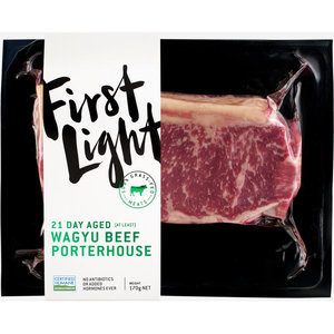 First Light Beef Frying Wagyu Porterhouse Steak