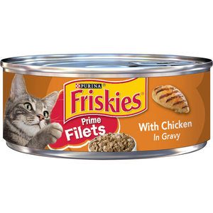 Friskies Wet Cat Food Prime Fillets Chicken In Gravy