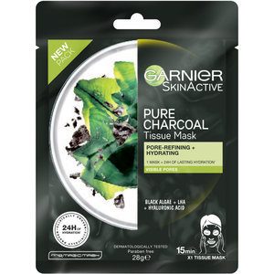 Garnier Pure Active Charcoal Facial Mask Algae