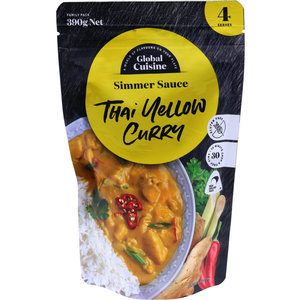 Global Cuisine Stir Through Meal Base Thai Yellow Curry Sauce