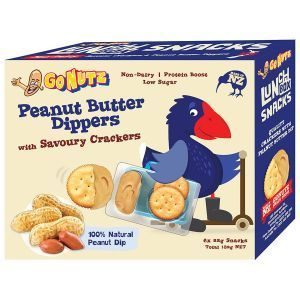 Go Nutz Dippers Crackers N Dip Peanut Butter 132g