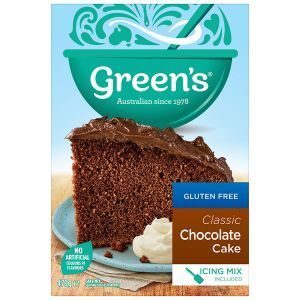 Greens Cake Mix Gluten Free Chocolate Cake