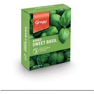 Greggs Herbs Sweet Basil Rubbed