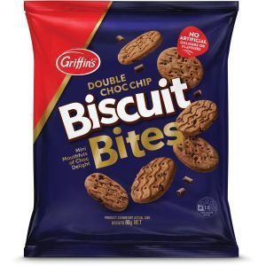 Griffins Chocolate Biscuits Double Chocolate Chip Bites