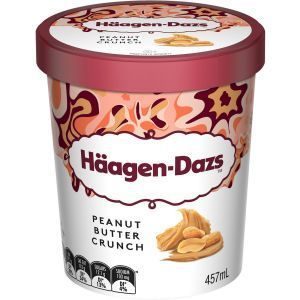 Haagen Dazs Ice Cream Peanut Butter Crunch