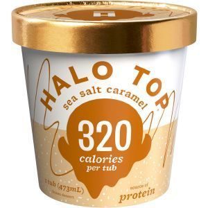 Halo Top Ice Cream Sea Salt Caramel