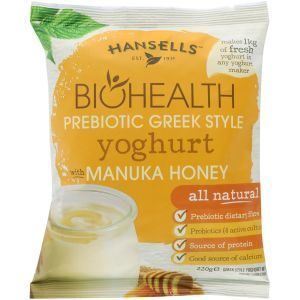 Hansells Biohealth Yoghurt Base Greek Style Manuka Honey