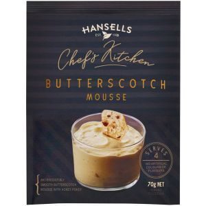 Hansells Chefs Kitchen Mousse Mix Butterscotch