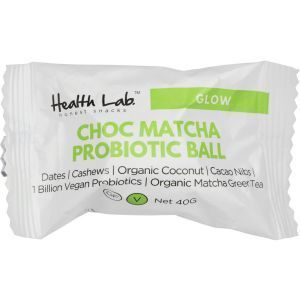 Health Lab Snacks Choc Matcha Probiotic Ball