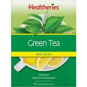 Healtheries Green Tea Bags With Zesty Lemon