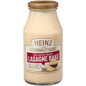 Heinz Seriously Good Pasta Sauce 4 Cheeses Pasta Bake