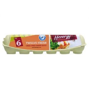 Henergy Eggs Dozen Cage Free Size 6
