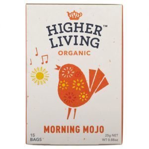 Higher Living Organic Herbal Tea Morning Mojo 25g