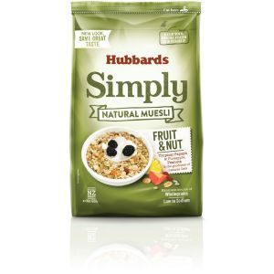 Hubbards Simply Plain Fruit Muesli Natural Fruit & Nut