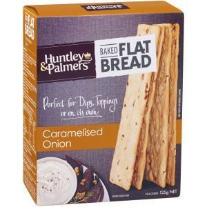 Huntley & Palmers Baked Flat Bread Caramelised Onion
