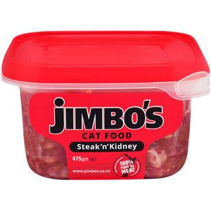 Jimbos Cat Food Steak & Kidney
