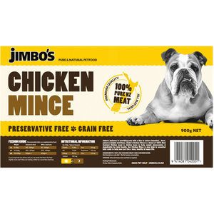 Jimbos Natural Pet Food Scoop Chicken Mince