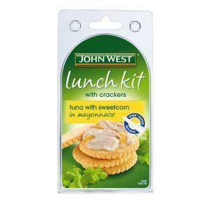 John West Lunch Kit Tuna & Crackers Mayo & Corn